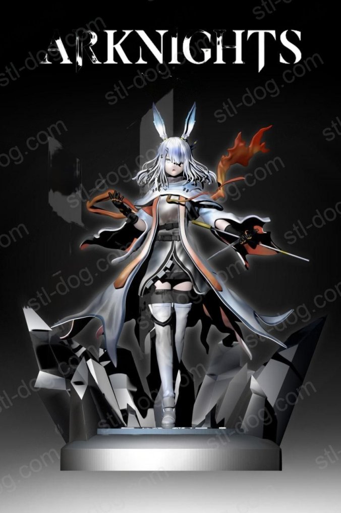 明日方舟 霜星 Frostnova 3D打印图纸